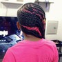 Med Feedin Braid Ponytail