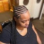 Fulani braids medium