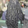 Medium Individual braids(natural hair)