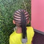 4 Feed In Braids