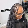 Small knotless braids