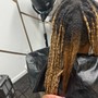 Half-Up Half-Down ( Quick Weave)