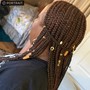 Medium Knotless Feed-In Box Braids