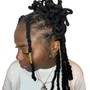 Loc Makeover under 50 locs