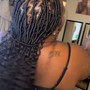 Kid's Braids (with weave and beads)