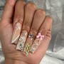 Short Acrylic Nails