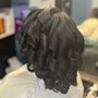 Fingerwaves on Relaxered Hair Only