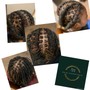 Kid's layered braids