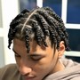 Two-strand twists on Natural Hair