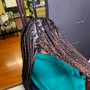 Loc updo