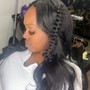 Traditional or closure/frontal sew in (hair included package deal)