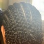 Braid Down (flat braids for wig)