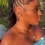 Knotless box braids