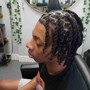 Loc Retwist  Adults 15-up ($10+ for smaller Locs)