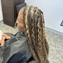 4-6 FLAT feed in Braids