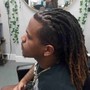 Loc Retwist  Adults 15-up ($10+ for smaller Locs)