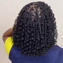 Individual braids with Natural hair