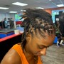 Kid's Braids/loc style  10 and under