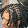 Kids Loc Retwist mid back