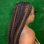 Medium Knotless Braids