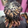 Loc Retwist W/Style (Shoulder Length and Above)