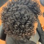 Perm Rods on Relaxed Hair