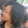 Perm Rods on Relaxed Hair