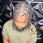 Men Y twist  (natural hair)