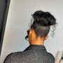 Sleek Ponytail on relaxed hair