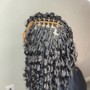 vinegar rinse on braiding hair