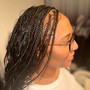 Medium Knotless Braids