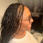 Medium Knotless Braids