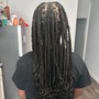 Small Knotless Braids