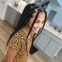 Small Knotless Braids