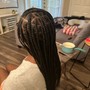 Medium Knotless Braids