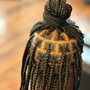 Single Braids or 2 Strand Twists