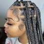 Mens single braid or twist style