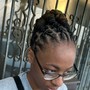 Loc Retwist W| Creative Style (two strand/plaits)