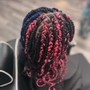 Medium Jumbo Underhand Goddess Braids