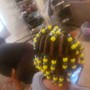 Kid's Braids w beads