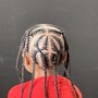 cornrows (fade)