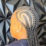 Wig braid down