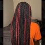 Kid's Box & knotless braids