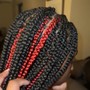 Kid's Box & knotless braids