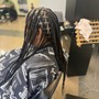 Medium knotless Braids