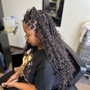 Plaits (Individual braids) no hair added