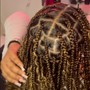 Goddess Knotless Braids