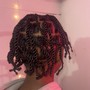 Medium Part Braids