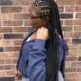 Knotless Braids (Medium)