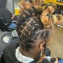 Loc Re-twist (Palm Roll)